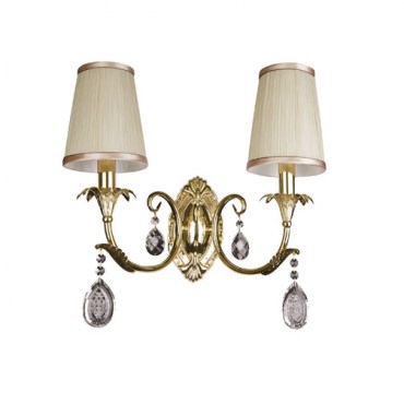 Бра Osgona 691622 CAPPA 2x40W Gold